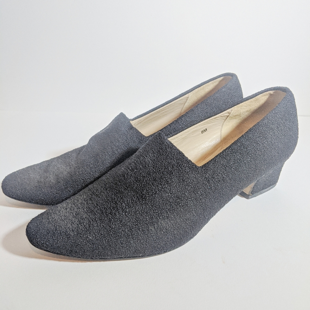 Van Eli black form-fitting short heel shoes size 7 - Picture 4 of 6